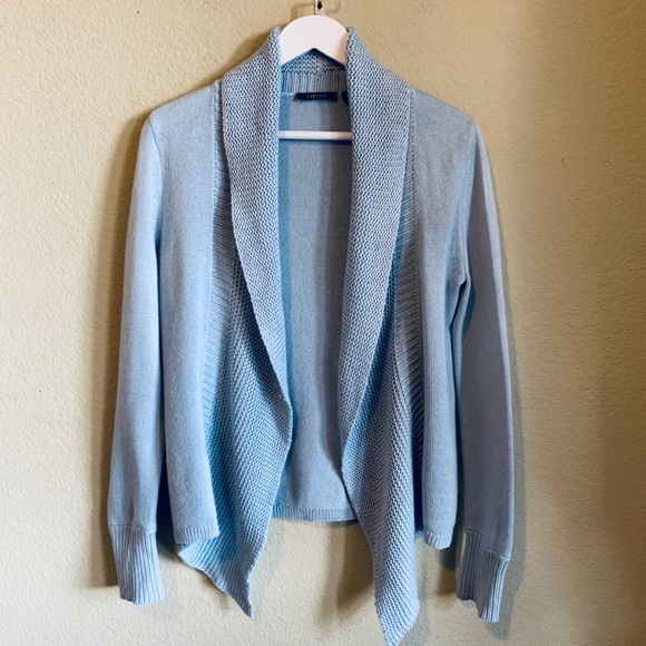 CARLISLE Baby Blue Open Cardigan - Picture 4 of 8